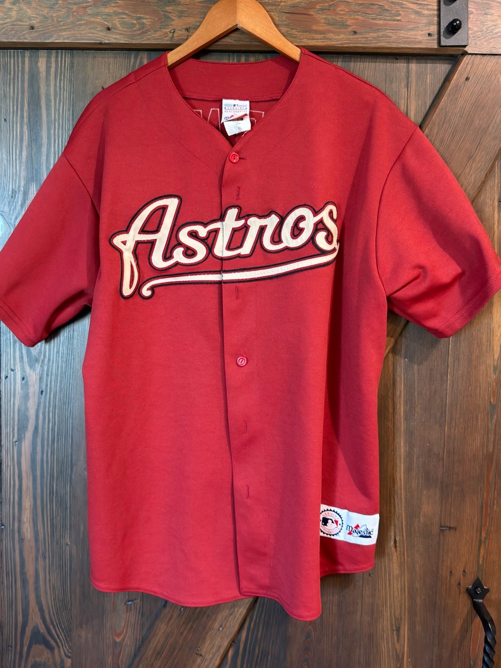 Vintage Houston Astros Majestic #12 Jersey Jeff Kent